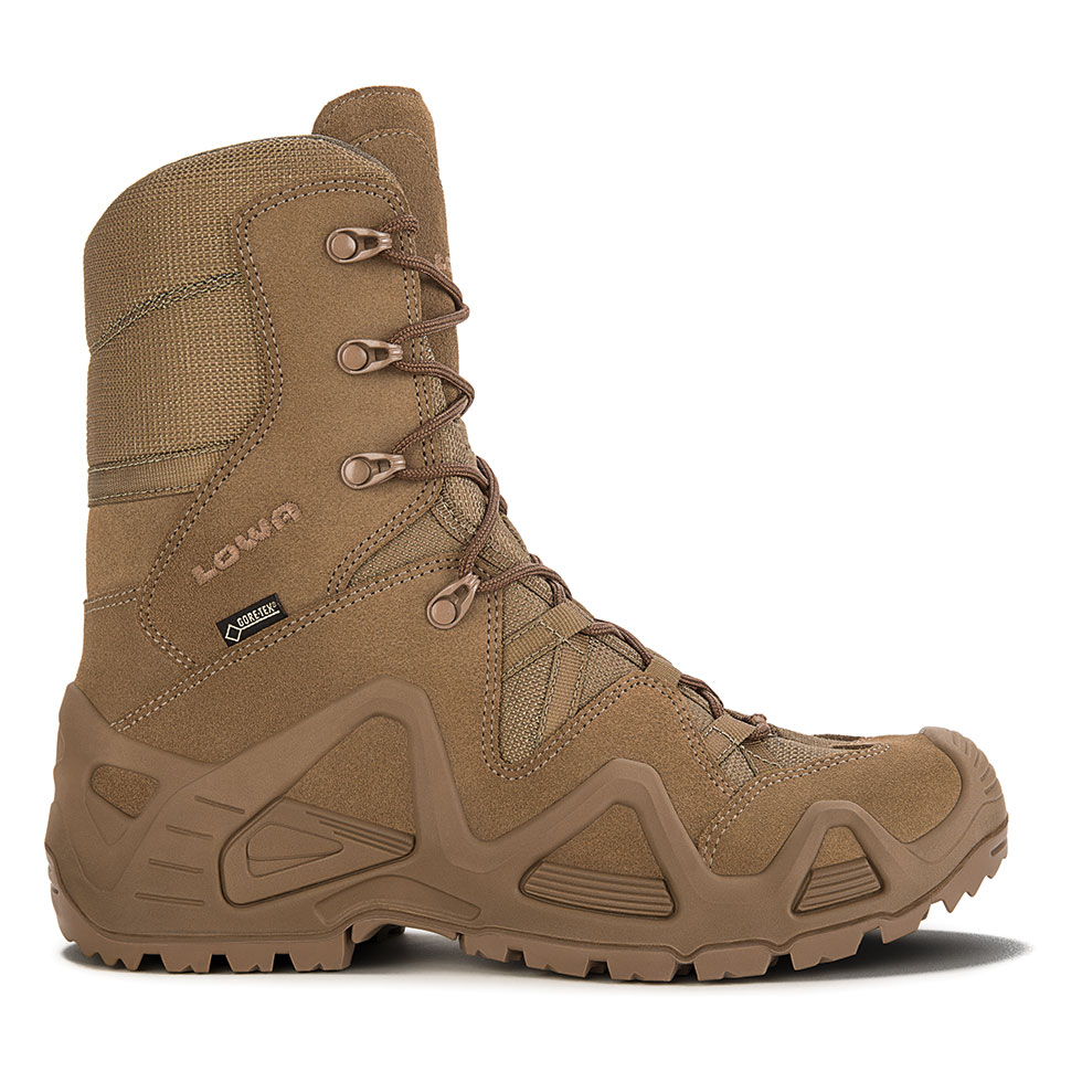 Scarpe Militari Uomo Lowa Zephyr GTX Hi TF Marroni DBXIEL-542